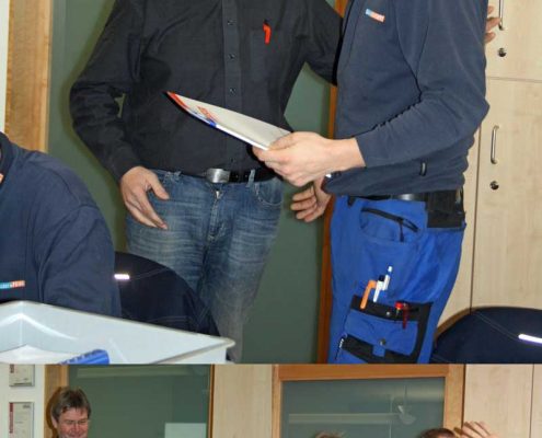 Kundendiensttechniker Eugen Satschos